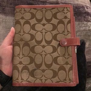 Coach notepad